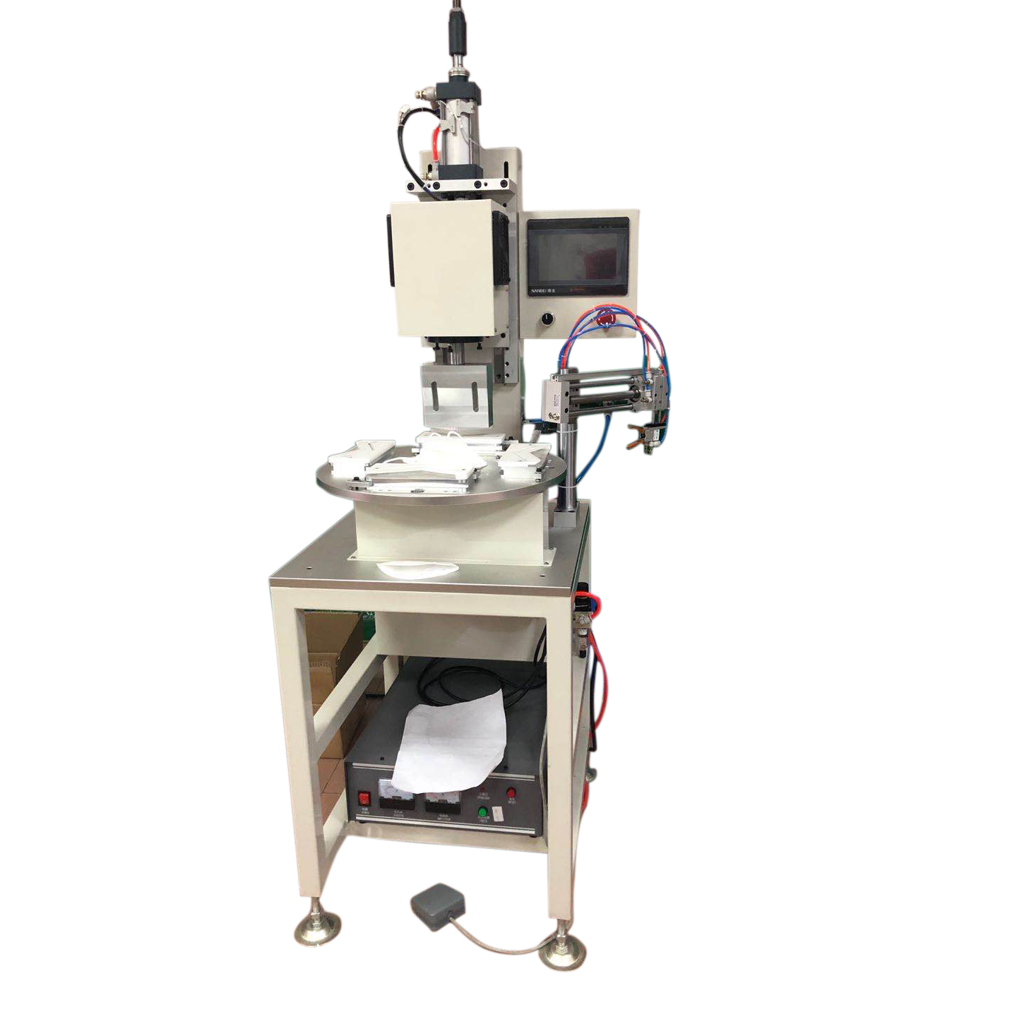 Surgical Non Woven Medical Ear Loop KN95 Face Mask Machine